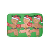 Gingerbread Dancers Badmat (Voorkant)