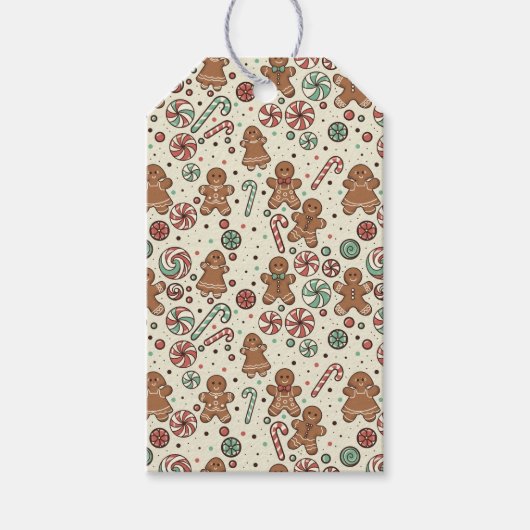 Gingerbread Delight Cadeaulabel (Voorkant)