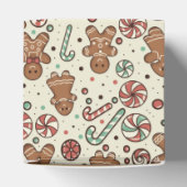Gingerbread Delight Favor Box Bedankdoosjes (Bovenkant)