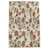 Gingerbread Delight Gift Bag Medium Cadeauzakje (Voorkant)