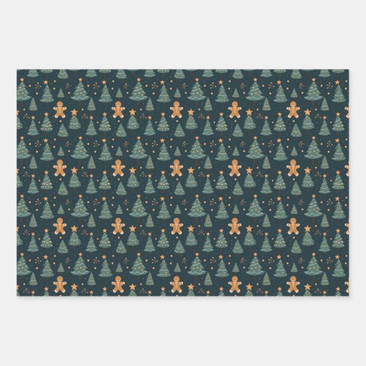 Gingerbread Delight inpakpapier (Voorkant 2)