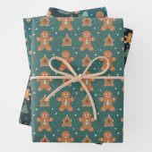 Gingerbread Delight inpakpapier (In situ)