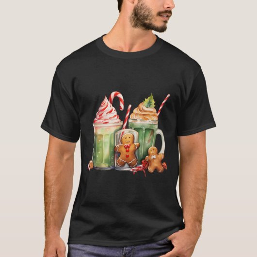 Gingerbread Delight" Koffiekopje T-shirt (Voorkant)