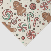 Gingerbread Delight Tissuepapier (Detail)