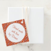 GINGERBREAD Diamant "Handgemaakt" Labels (In situ)