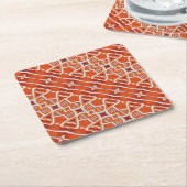 GINGERBREAD Diamanten Onderzetters van Papier (Schuin)