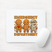 Gingerbread Emergency Department Christmas Nurse D Muismat (Met muis)