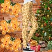 Gingerbread en Holly - Kerst Leggings