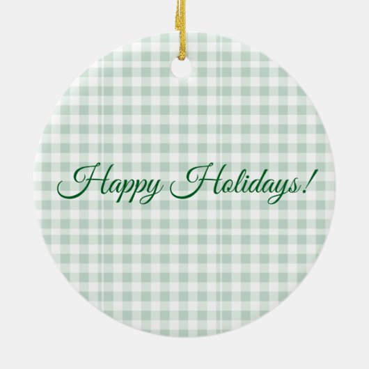 Gingerbread familie van vijf Ornamenten (Achterkant)