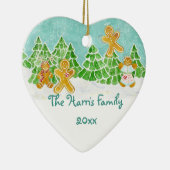 Gingerbread Family en Angel Ornament (Rechts)