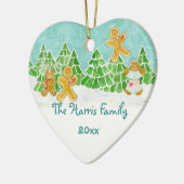 Gingerbread Family en Angel Ornament (Links)