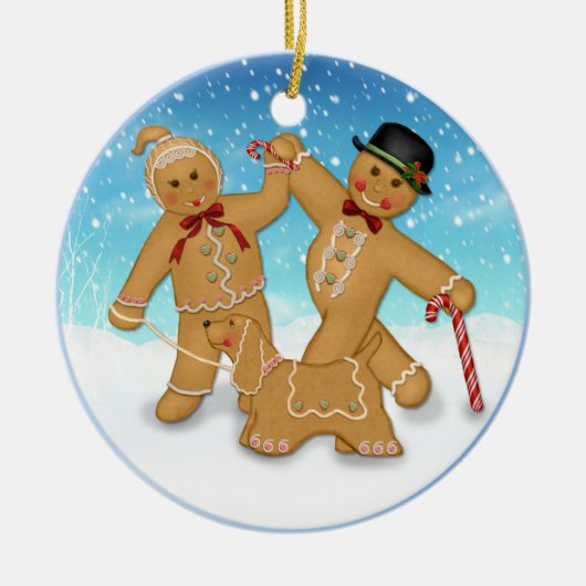 Gingerbread Family Ornament (Voorkant)