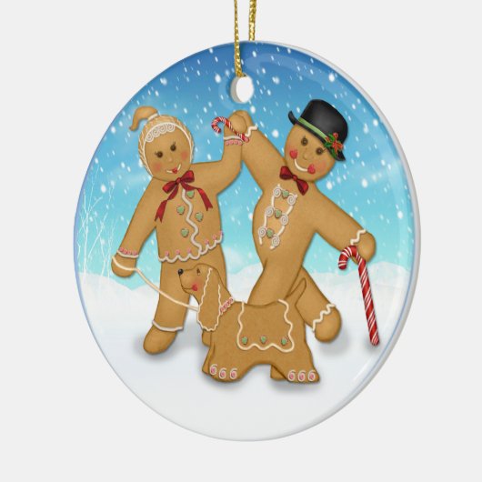 Gingerbread Family Ornament (Links)