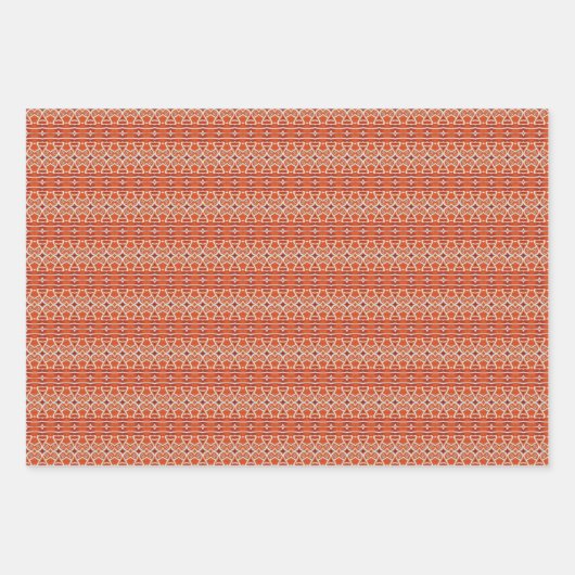 GINGERBREAD Flat Sheet wrapping papier Inpakpapier Vel (Voorkant 2)