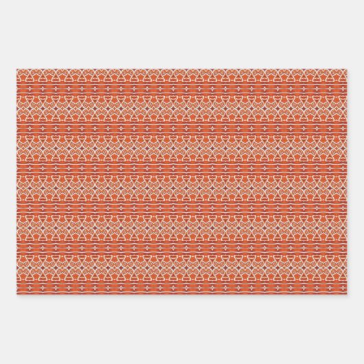 GINGERBREAD Flat Sheet wrapping papier Inpakpapier Vel (Voorkant)