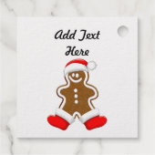 gingerbread, food, baking, bakery, pastries, cooki bedankjes labels (Achterkant)