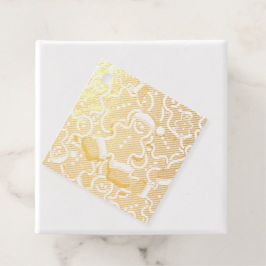 gingerbread, food, baking, bakery, pastries, cooki bedankjes labels (Met doos)