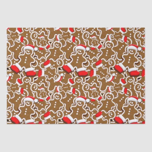 gingerbread, food, baking, bakery, pastries, cooki tissuepapier (Voorkant)