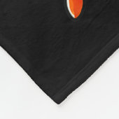 Gingerbread Football Oh Snap Christmas Lights Desi Fleece Deken (Hoek)