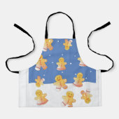 Gingerbread Fun Holiday Apron Schort (Voorkant)