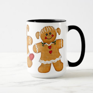 Gingerbread Fun - Vrouw Mok
