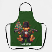 Gingerbread Gangster Schort (Voorkant)