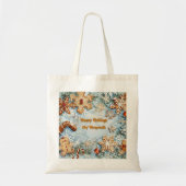 Gingerbread Gepersonaliseerde Chef Kerstcadeau Tote Bag (Voorkant)