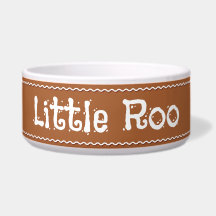 Gingerbread Gepersonaliseerde Pet Bowl