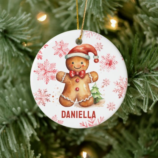 Gingerbread Gepersonaliseerde Tree Ornament (Boom)