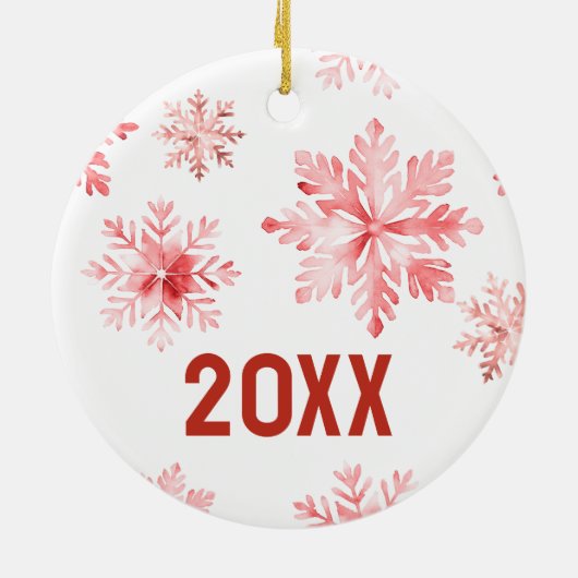 Gingerbread Gepersonaliseerde Tree Ornament (Achterkant)