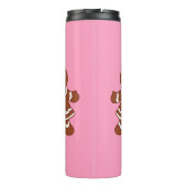 Gingerbread Girl Thermal Tumbler  Thermosbeker (Achterkant)