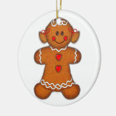 GINGERBREAD GIRL VAN SHARON SHARPE KERAMISCH ORNAMENT (Links)