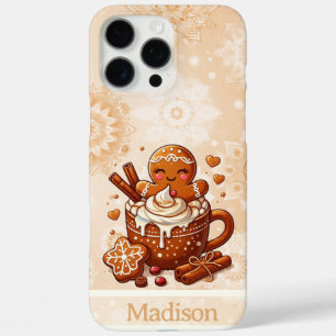 Gingerbread Girl's Hot Cocoa Hot Tub Retreat iPhone 16 Pro Max Hoesje
