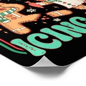 Gingerbread Have You Tried Icing It Funny Christma Poster (Hoek)