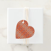 GINGERBREAD Heart Gift Labels (In situ)