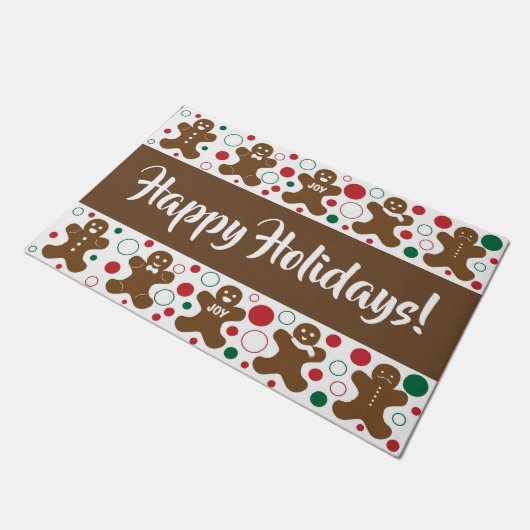 Gingerbread Heren - Deurmat (Schuin)