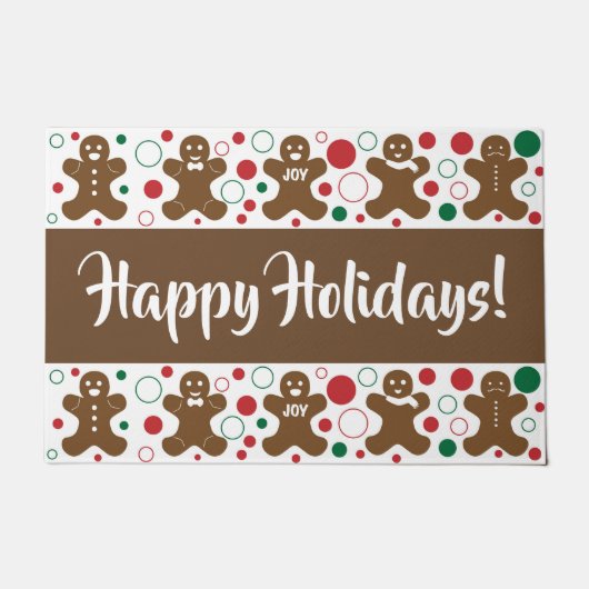 Gingerbread Heren - Deurmat (Voorkant)