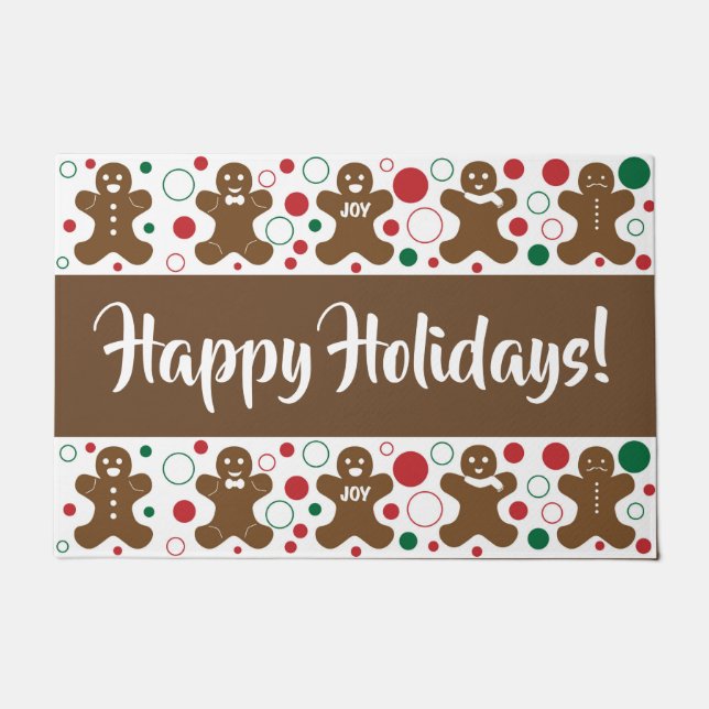 Gingerbread Heren - Deurmat (Voorkant)