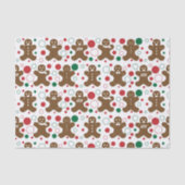 Gingerbread Heren Tissue Paper Tissuepapier (Voorkant)