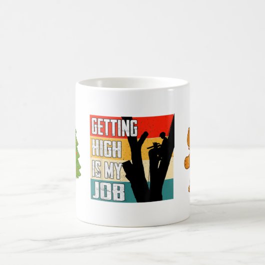 Gingerbread Hip Santa Hat Christmas Tree Hiptamus  Koffiemok (Center)