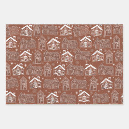 Gingerbread Homes inpakpapier