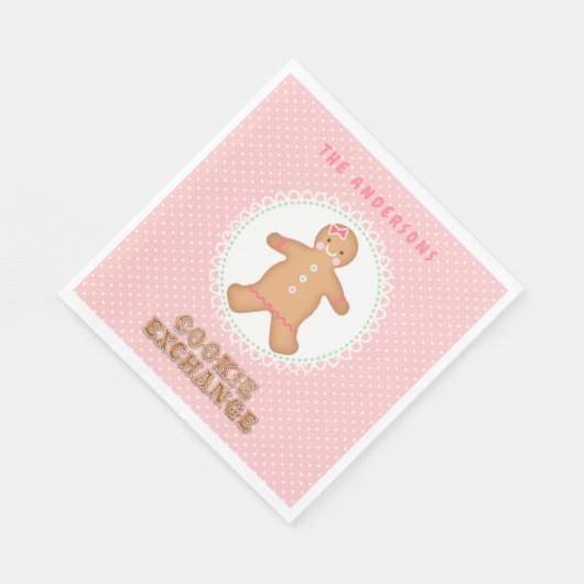 Gingerbread House | Aangepaste uitwisseling van co Servet (Hoek)