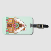 Gingerbread House Bagagelabel (Voorkant (horizontaal))