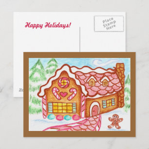 Gingerbread House Briefkaart