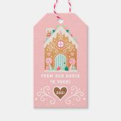 Gingerbread House Cadeau Labels Cadeaulabel (Voorkant)