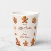 Gingerbread House Christmas Cookie Baby shower Papieren Bekers (Voorkant)