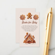 Gingerbread House Christmas Cookie Books voor Baby