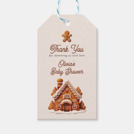 Gingerbread House Christmas Cookie Dank u Cadeaulabel