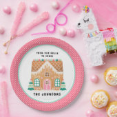 Gingerbread House | Christmas Cookie Exchange Papieren Bordje (Feest)