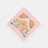 Gingerbread House | Christmas Cookie Exchange Servet (Hoek)